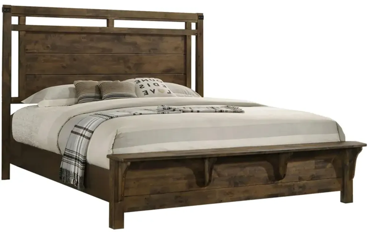 Curtis Panel Bed