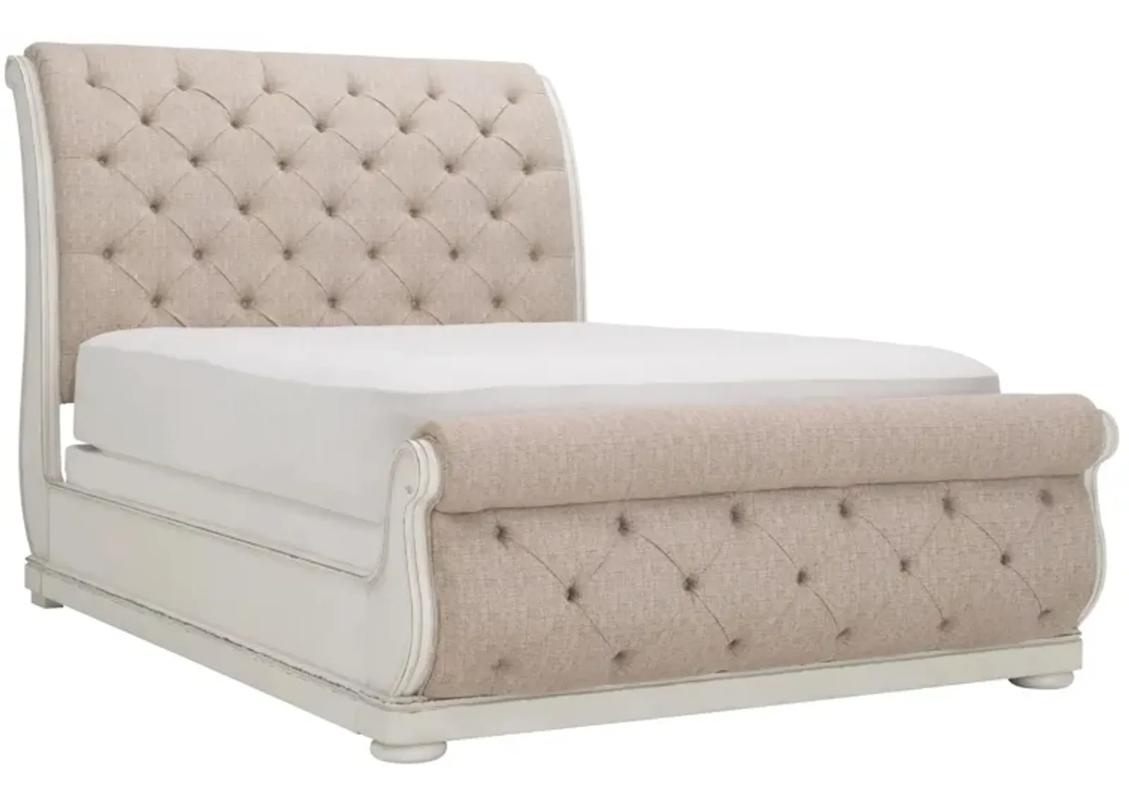 Birmingham Bed in white by Liberty Furniture