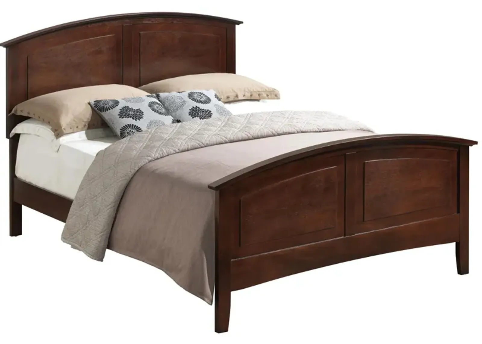 Hammond Panel Bed in Cappuccino by Glory Furniture