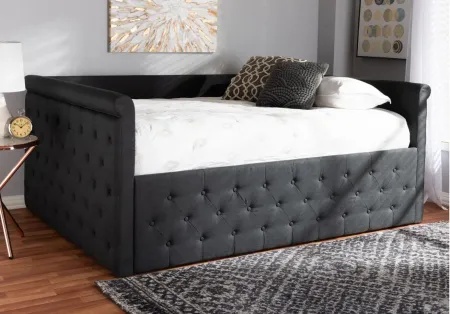 Amaya Daybed in Dark Gray by Wholesale Interiors