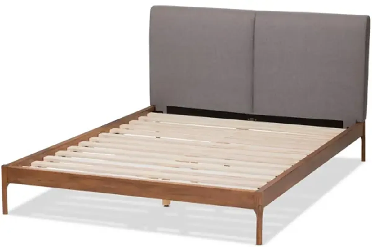 Aveneil Mid-Century King Size Platform Bed