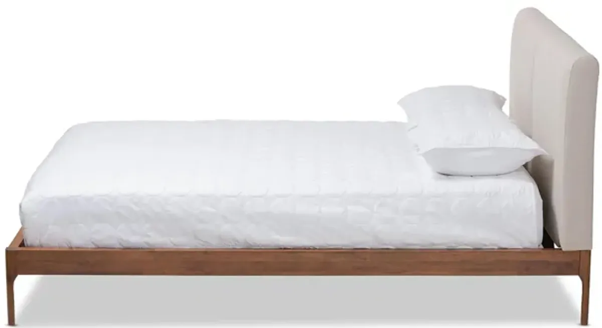 Aveneil Mid-Century King Size Platform Bed