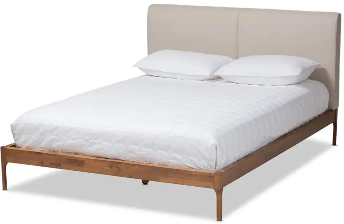 Aveneil Mid-Century King Size Platform Bed