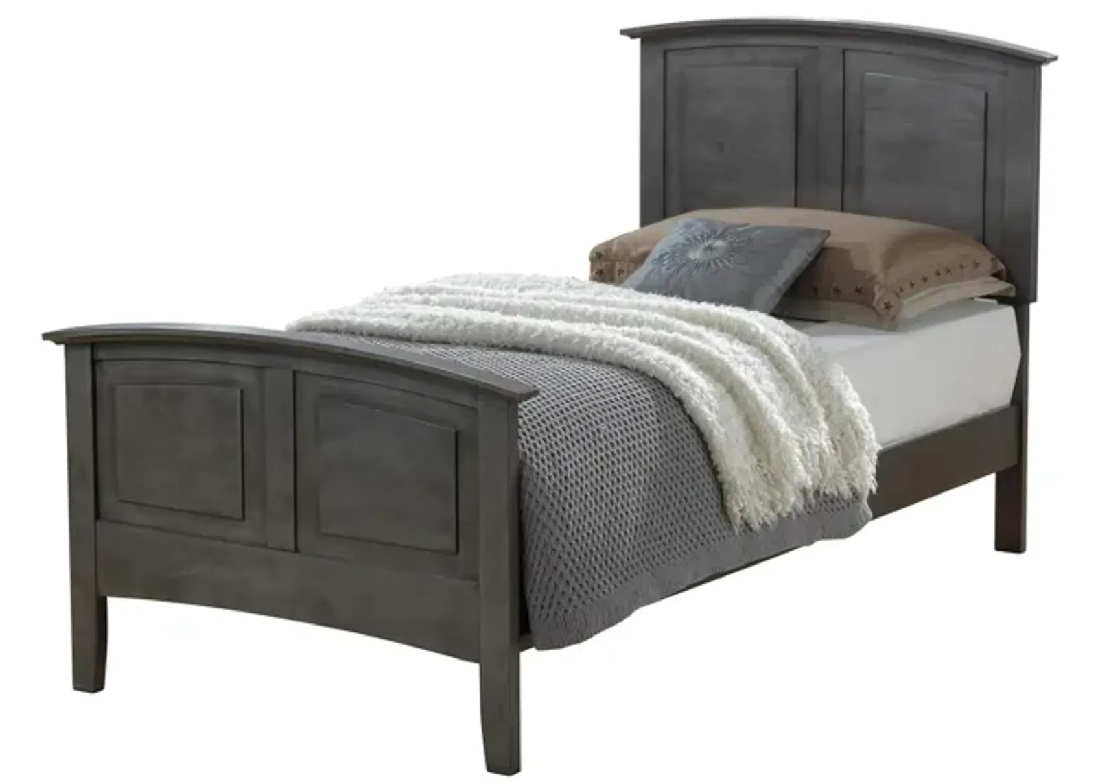 Hammond Twin Bed in Smoked Gray by Glory Furniture