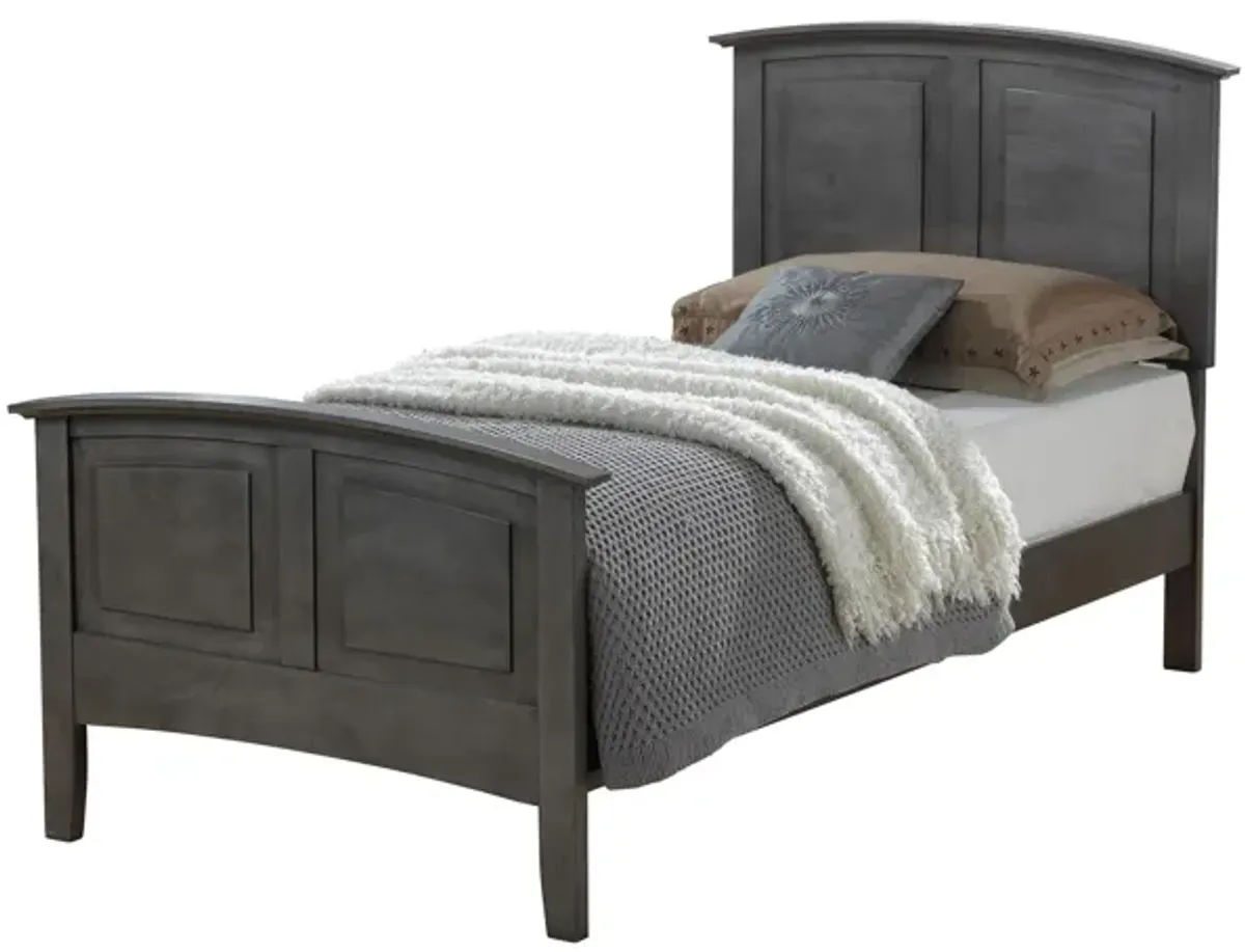 Hammond Twin Bed in Smoked Gray by Glory Furniture