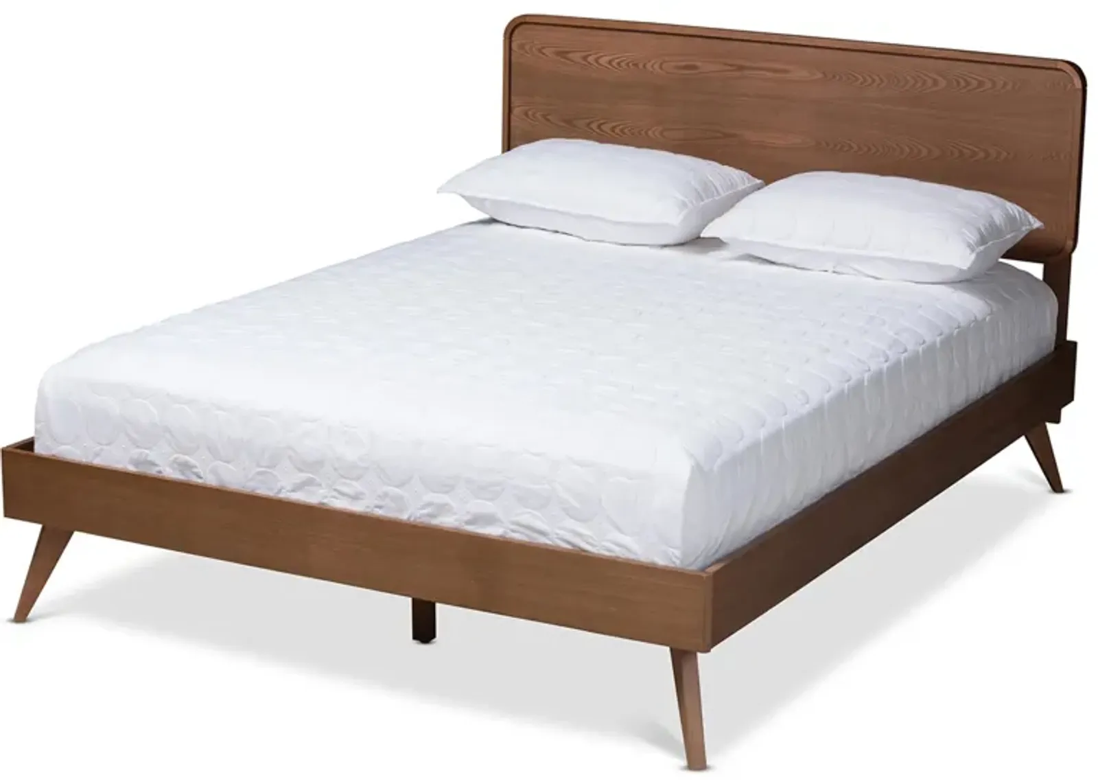 Demeter Mid-Century King Size Platform Bed