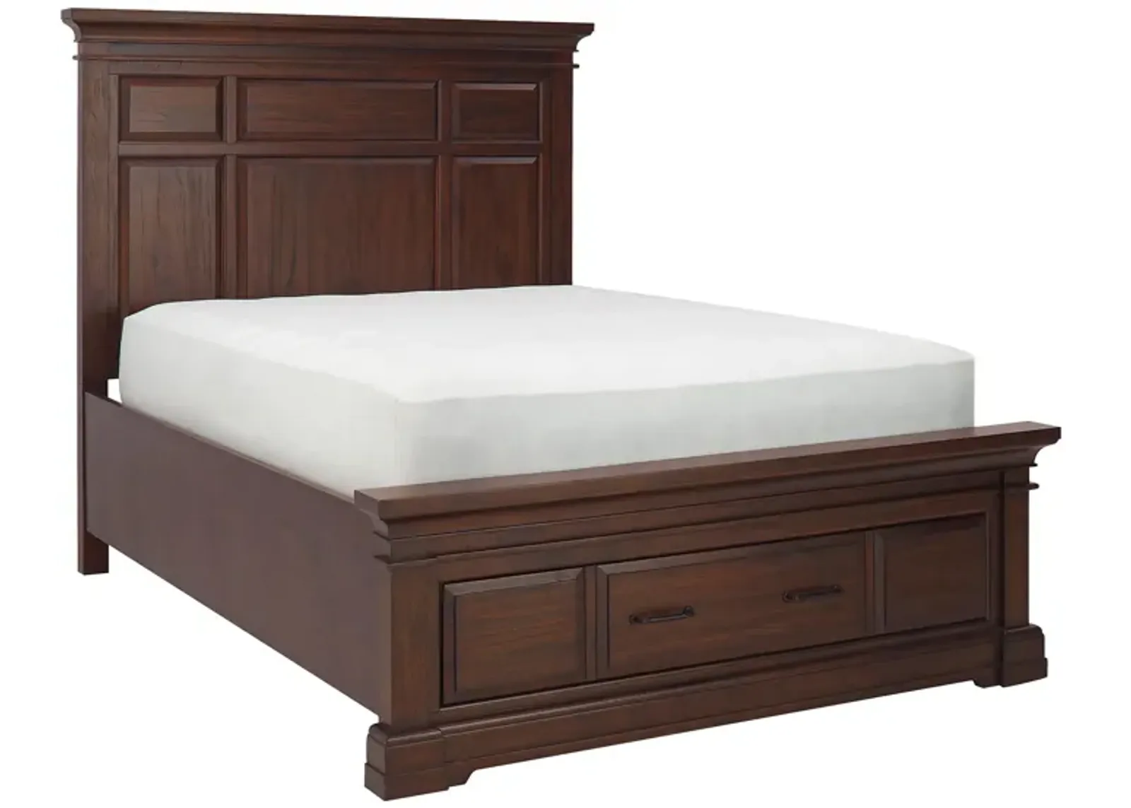 Richmond Platform Storage Bed in Mahogany by Napa Furniture Design