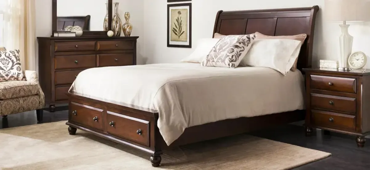 Clarion Platform Storage Bed