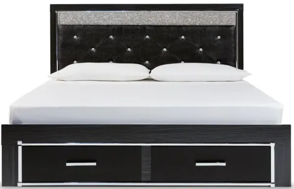 Kaydell King Storage Platform Bed