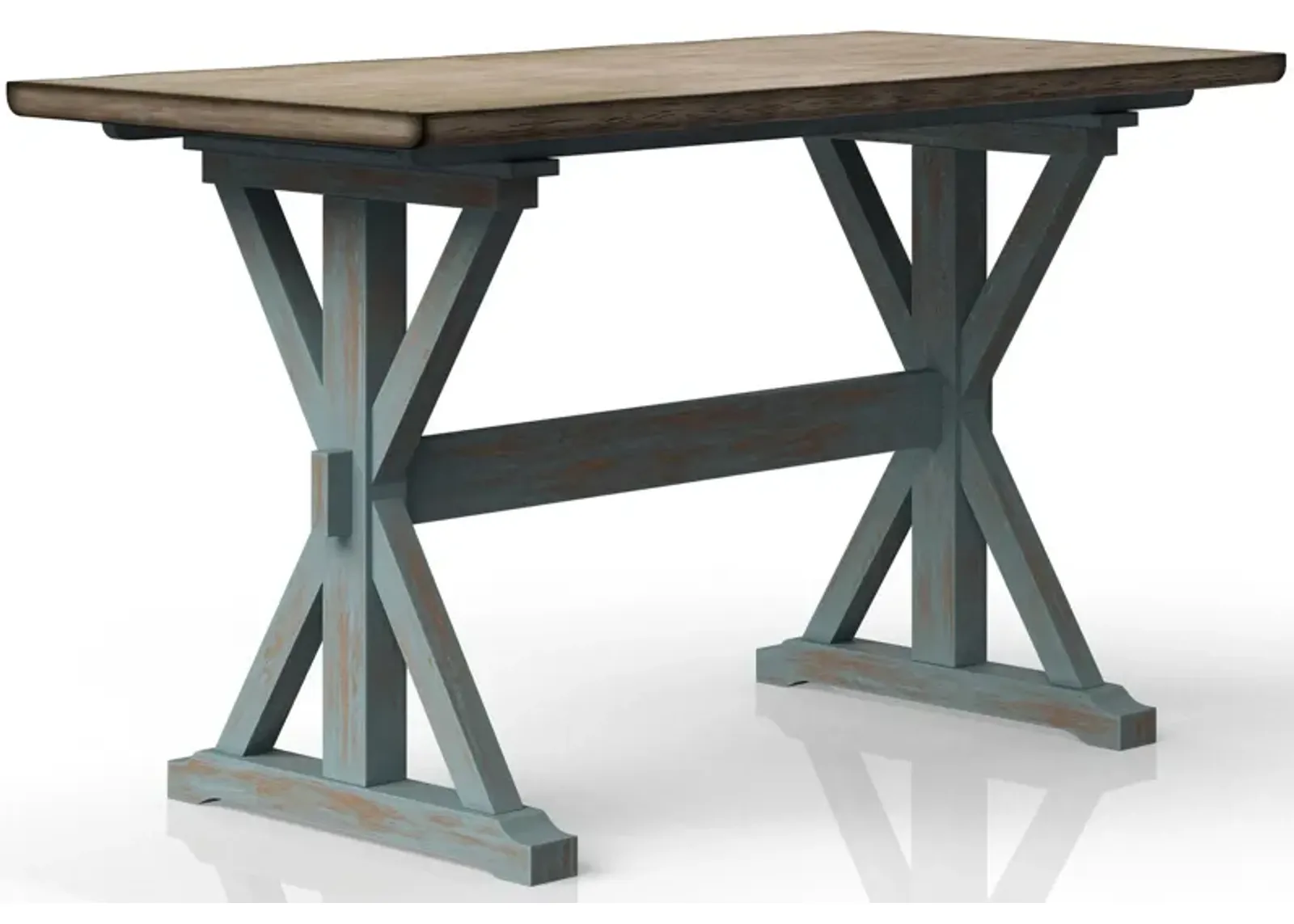 Summerville II Counter Dining Table in Light Blue by Bernards Furniture Group