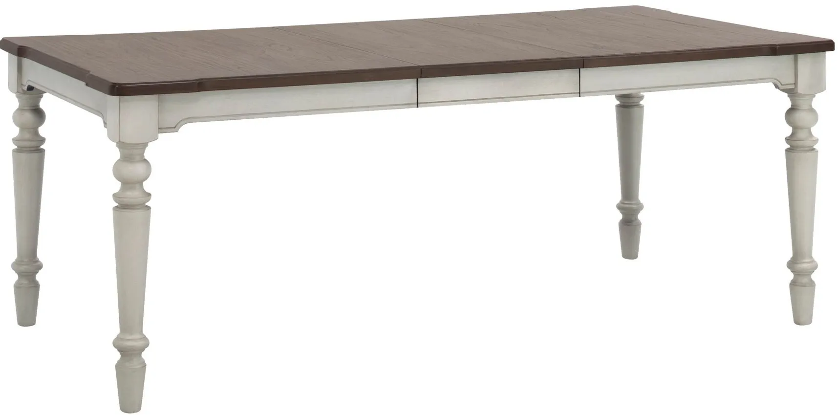 Saybrook Dining Table w/ Leaf in Two-tone by Davis Intl.