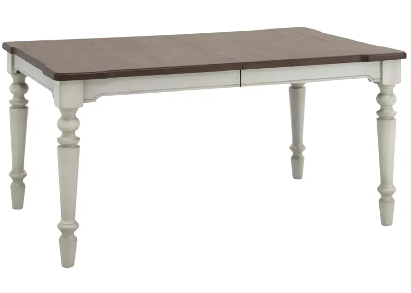 Saybrook Dining Table w/ Leaf in Two-tone by Davis Intl.