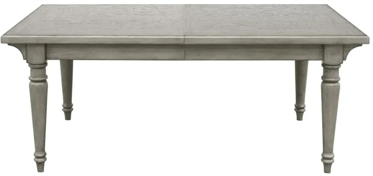 Madison Ridge Farmhouse Table in Gray by Bellanest.