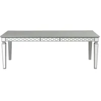 Geneva Table in Silver Champagne by Glory Furniture