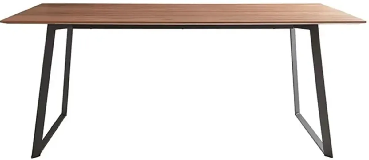 Anderson 71" Rectangular Table in Walnut by EuroStyle