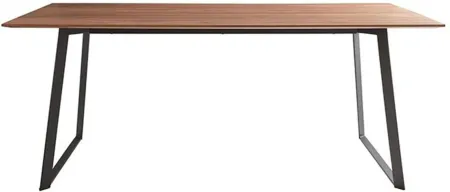 Anderson 71" Rectangular Table in Walnut by EuroStyle