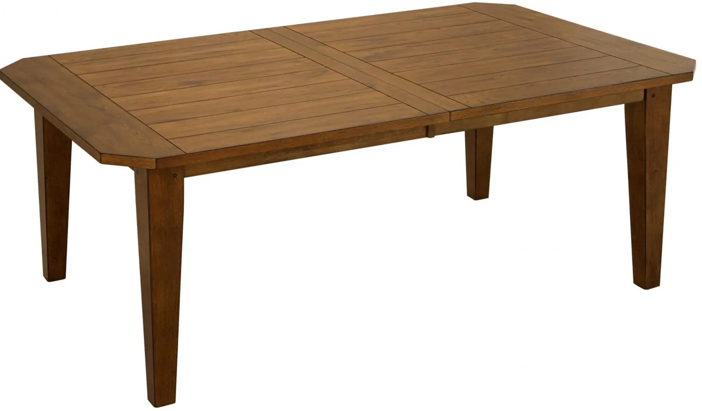 Colebrook Dining Table w/ Leaves in Rustic Oak by Liberty Furniture