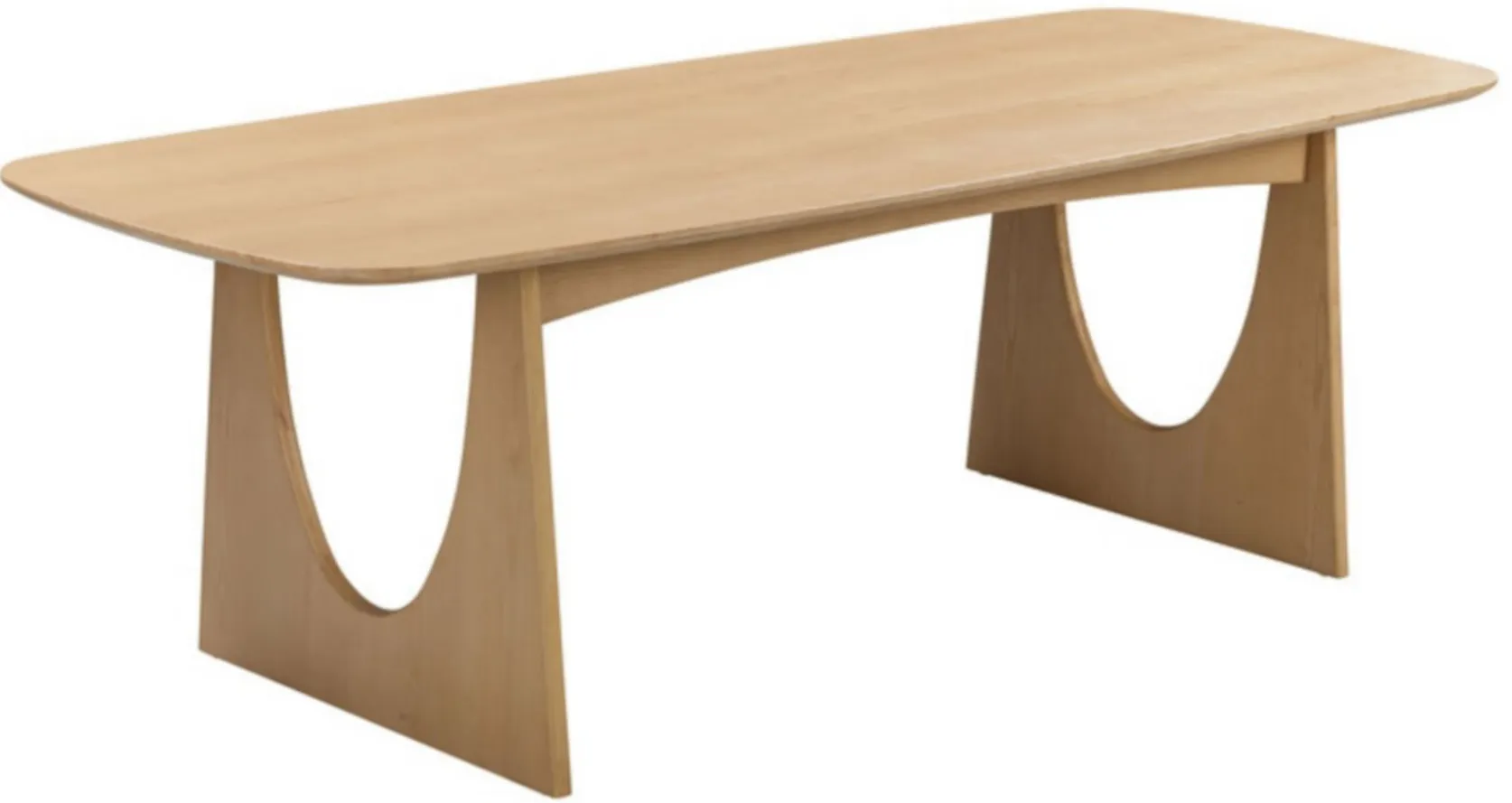 Cybill Ash Dining Table in Natural by Tov Furniture