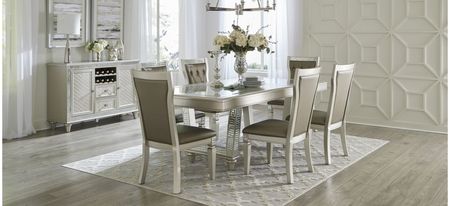 Lovell Dining Room Table in champagne by Homelegance