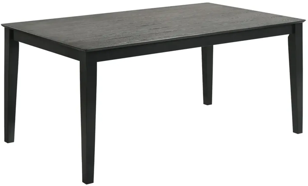 Arlene Dining Table in Dark Grey / Black by Crown Mark