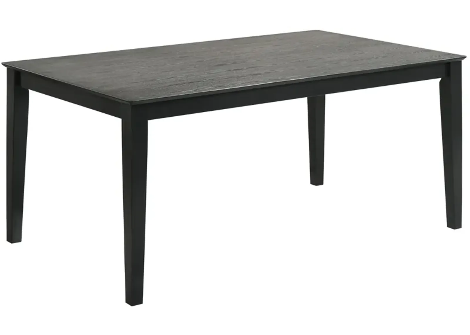 Arlene Dining Table in Dark Grey / Black by Crown Mark