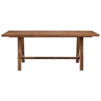 Bedford Dining Table in Brushed Brown by New Pacific Direct