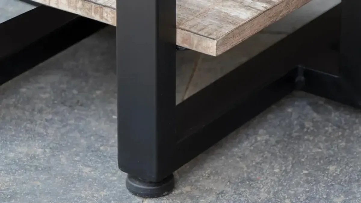 Old Wood Deluxe Cocktail Table