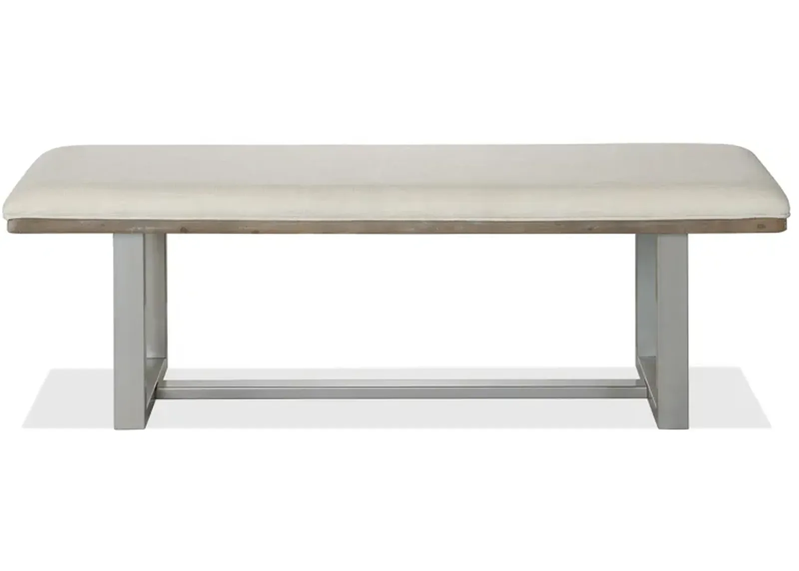 Intrigue Upholstered Dining Bench in Hazelwood by Riverside Furniture