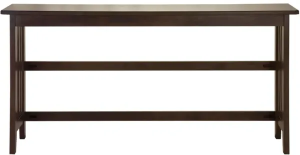 Lindsey Counter Height Dining Console with 4 Stool