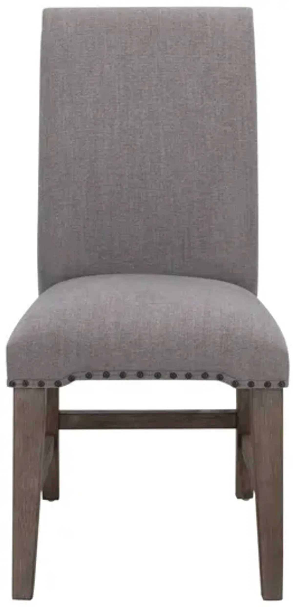 Poplar Hills Upholstered Dining Chair in Grey by Davis Intl.