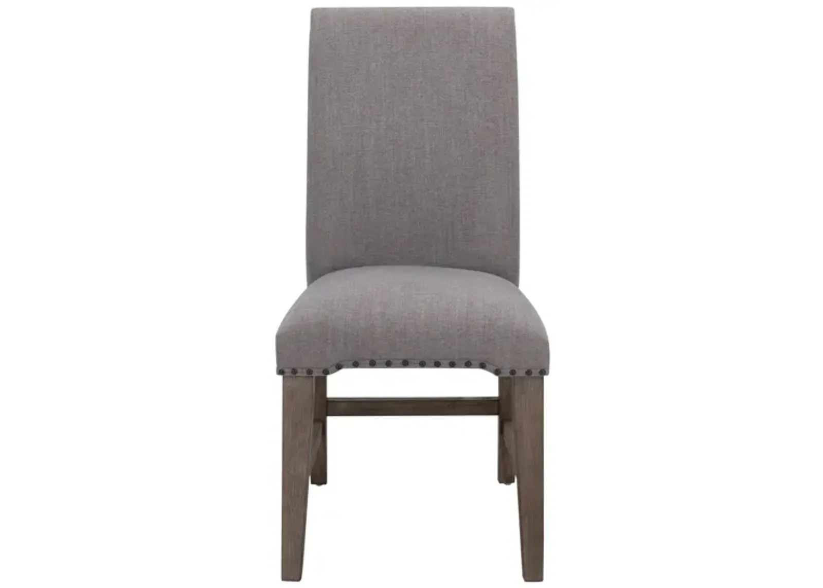 Poplar Hills Upholstered Dining Chair in Grey by Davis Intl.