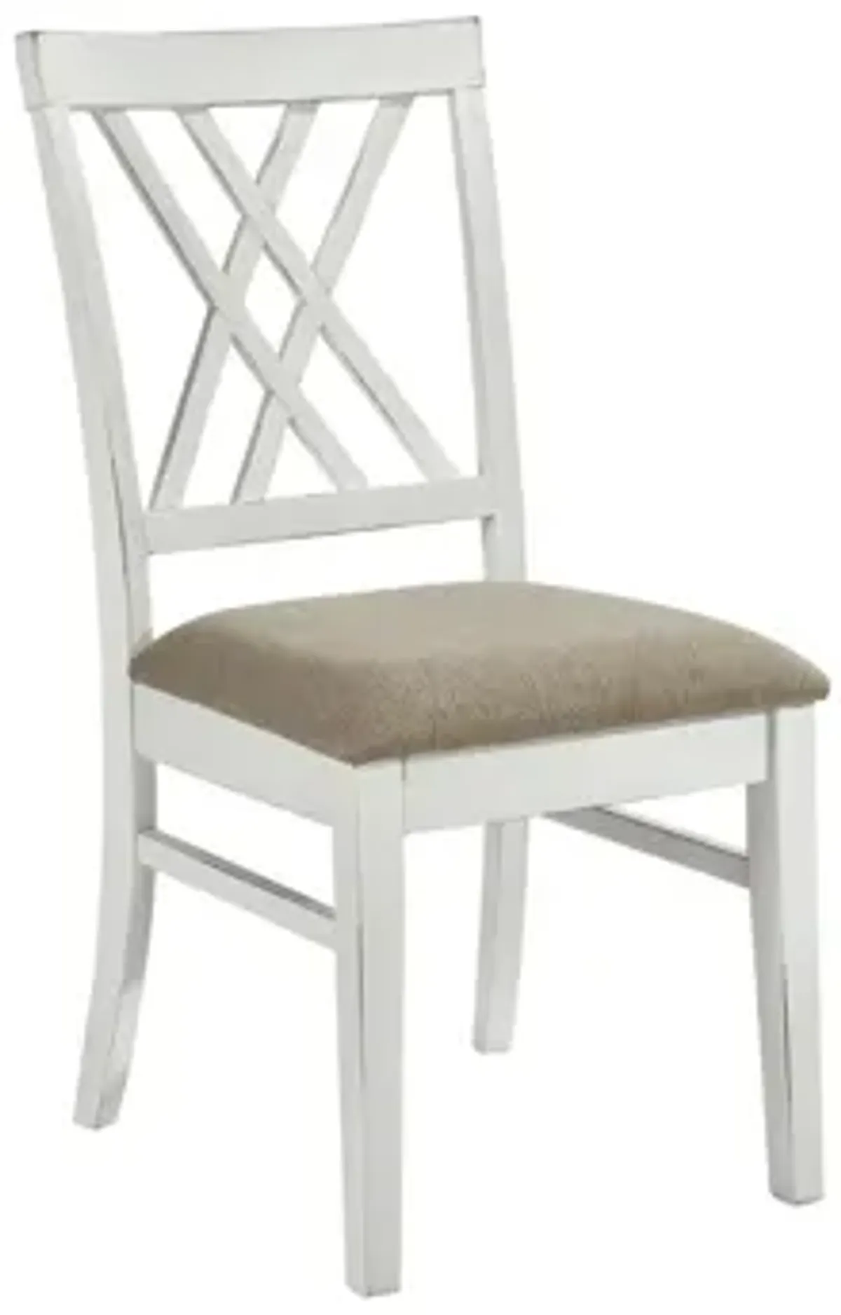 Brooklyn Dining Chair 2-pc. in White by Homelegance