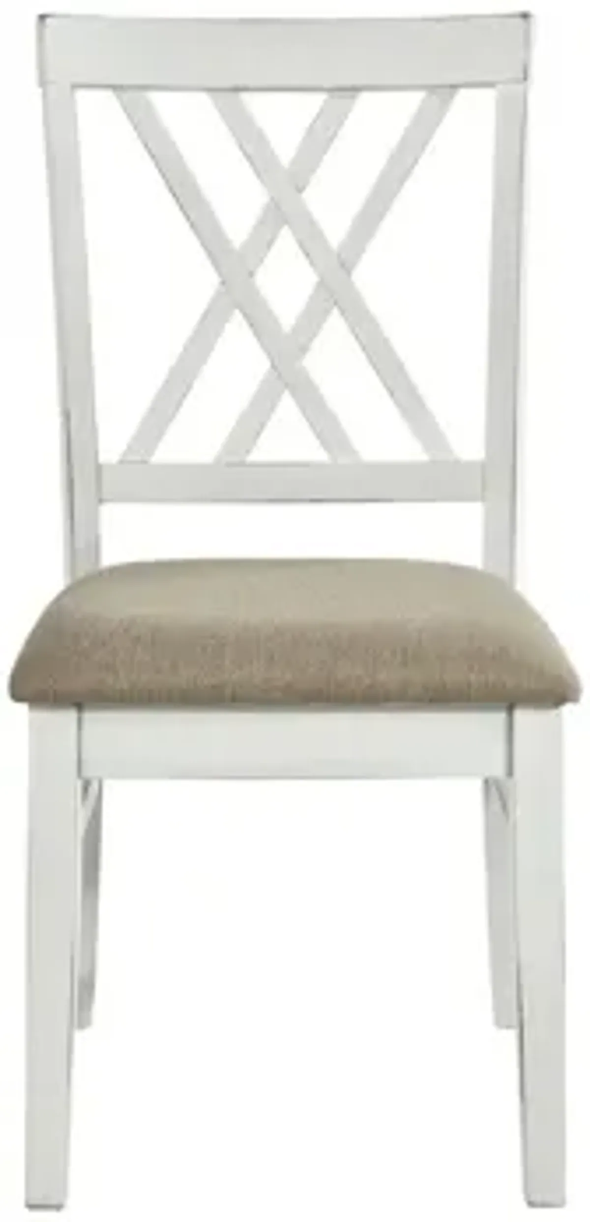 Brooklyn Dining Chair 2-pc. in White by Homelegance