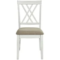 Brooklyn Dining Chair -2pc. in White by Homelegance