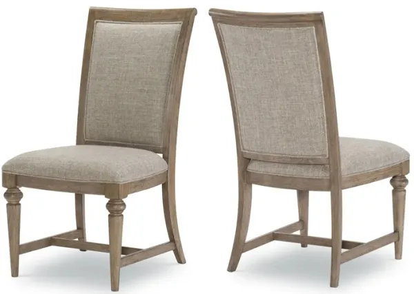 Camden Heights Upholstered Back Side Chair Set of 2