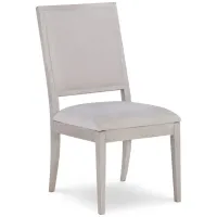 Cinema By Rachael Ray Upholstered Side Chair Set of 2 in Shadow Grey by Legacy Classic Furniture