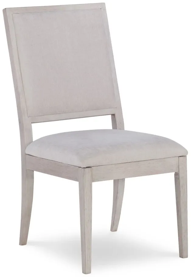 Cinema By Rachael Ray Upholstered Side Chair Set of 2 in Shadow Grey by Legacy Classic Furniture