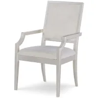 Cinema By Rachael Ray Upholstered Arm Chair Set of 2 in Silver Screen by Legacy Classic Furniture