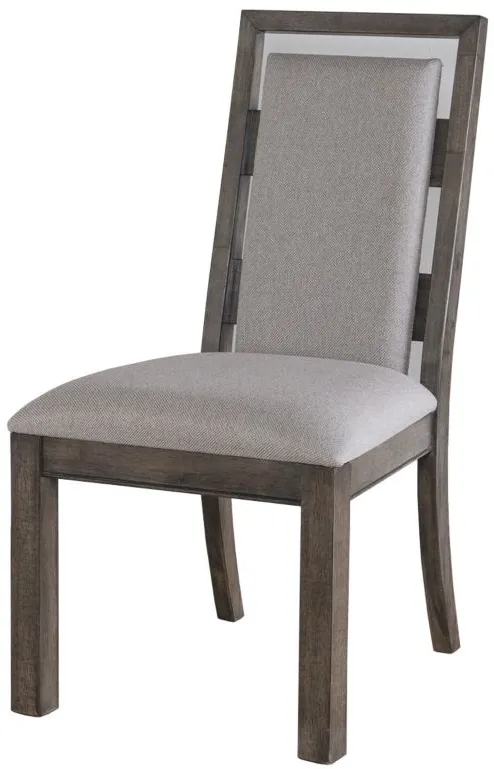 Counter Point Side Chair Set of 2 in Satin Smoke by Legacy Classic Furniture
