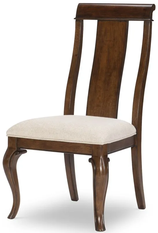 Coventry Side Chair Set of 2 in Brown by Legacy Classic Furniture