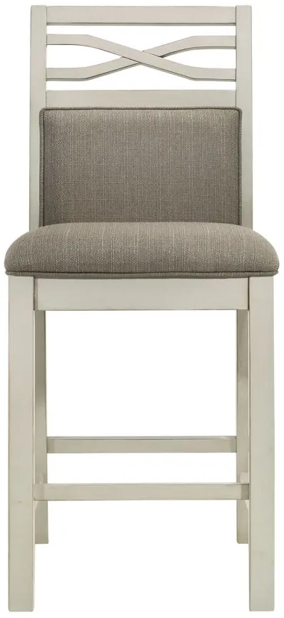 Alphine Counter Height Chair in Gray by Homelegance