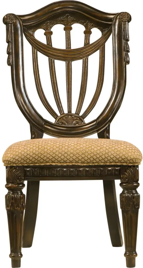 Bradford Heights Side Chair in Gold by Bellanest