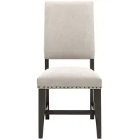 Halloway Dining Chair in Gray / Espresso by Davis Intl.