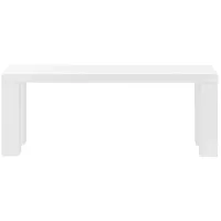 Abby 49" Bench in White by EuroStyle