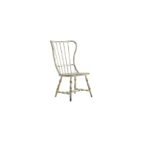 Sanctuary Spindle-Back Dining Chair in Vintage Chalky White by Hooker Furniture