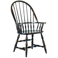 Sanctuary Windsor Dining Armchair in Ebony by Hooker Furniture