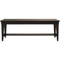 Colebrook Bench in Black by Liberty Furniture