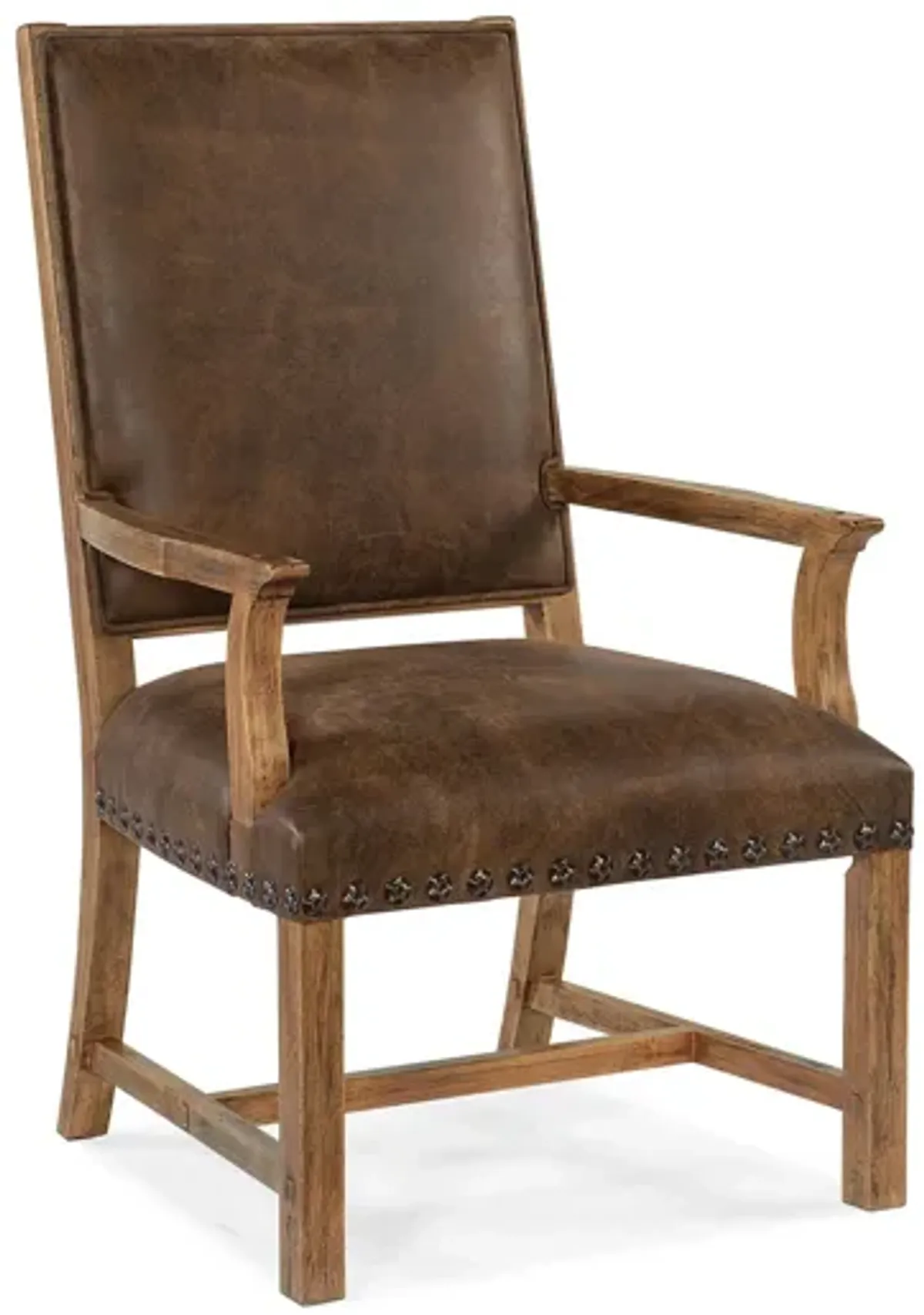 Big Sky Host Chair (Set of 2) in Vintage Natural and Furrowed Bark by Hooker Furniture