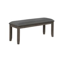 Favella Dining Bench in Gray by Crown Mark