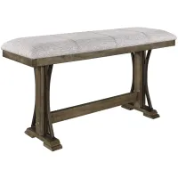 Carlson Counter-Height Dining Bench in Brown by Crown Mark